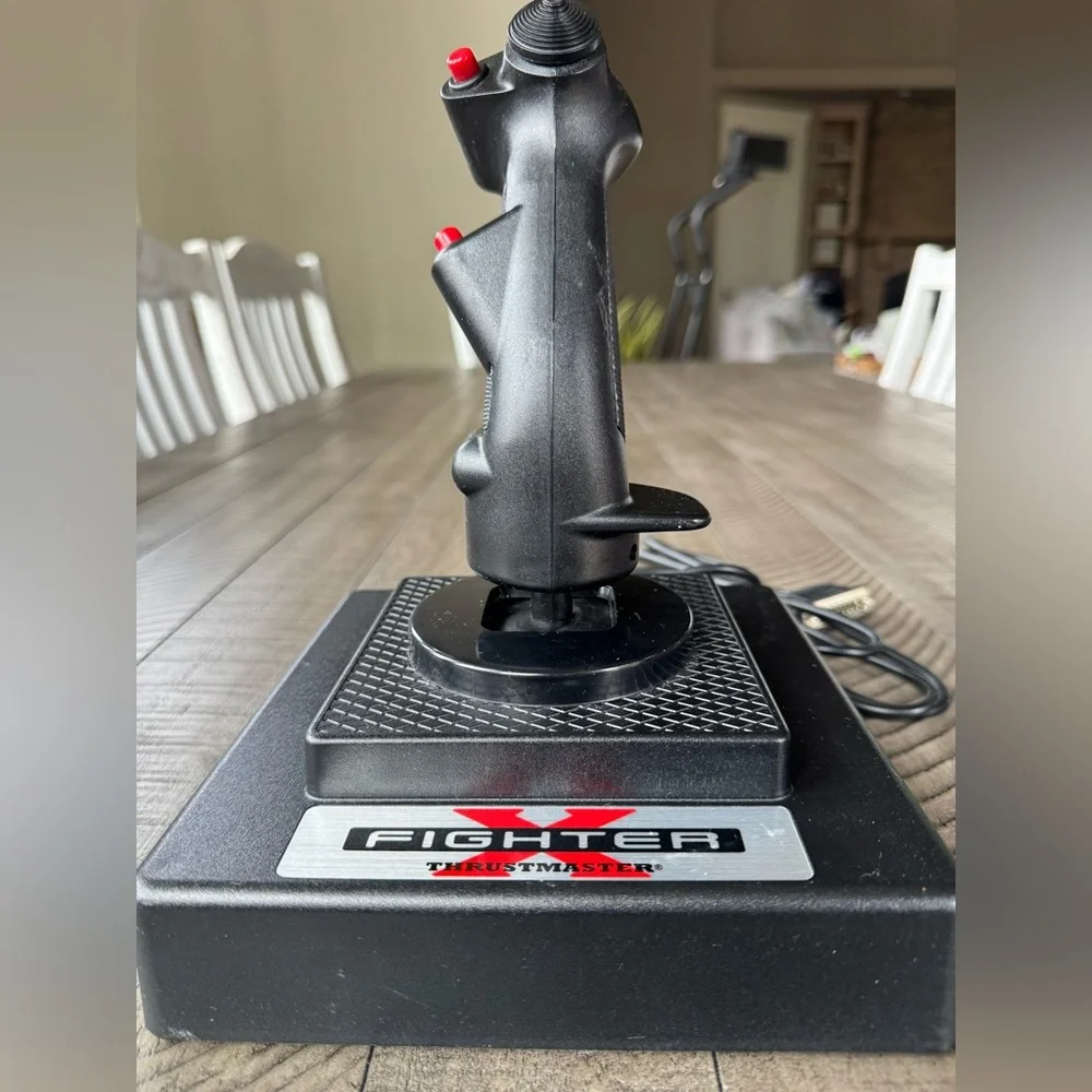 Thrustmaster Fighter X Joystick - PC Simulator Games Flight Stick